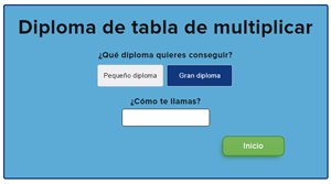 Resultado de imagen para gran diploma tablas de multiplicar